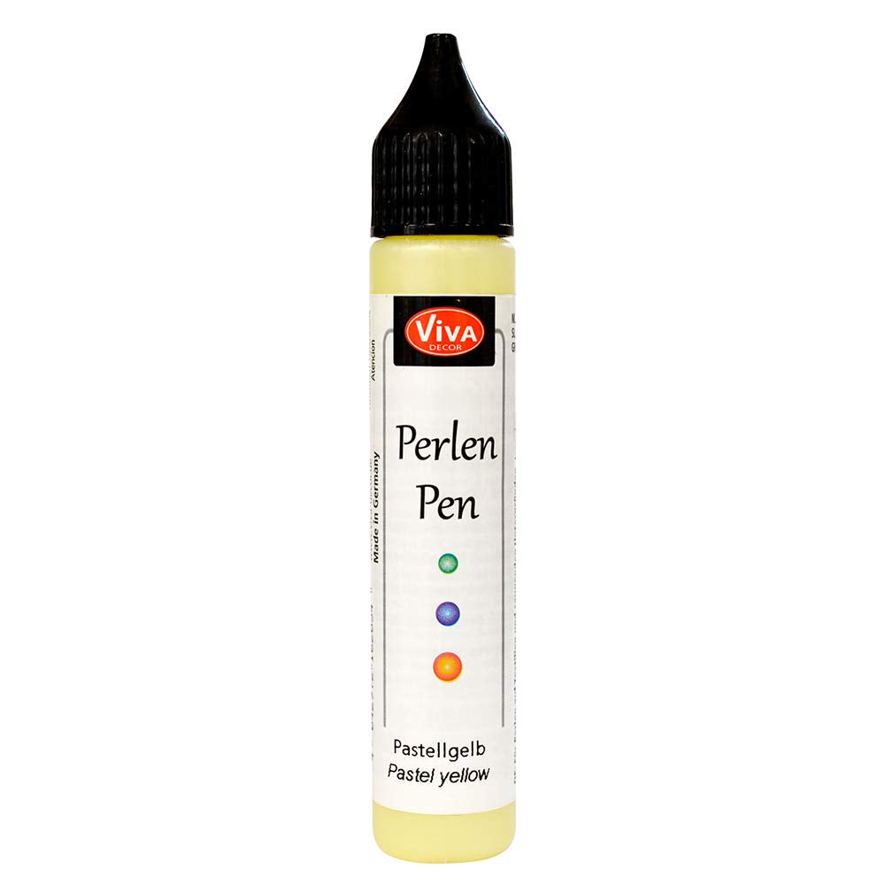 Viva Decor 25ml Pearl Pen, Yellow
