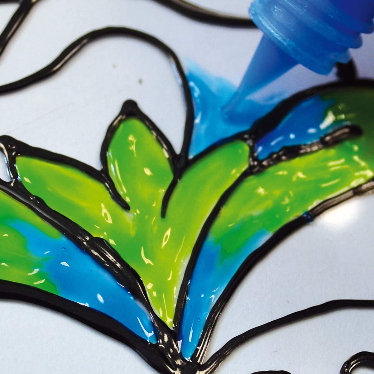 Viva Decor Window Colour (Skin, 90 ml) Window Paints for Removable Pictures and Stickers for Decoration, Mirrors, Tiles, Vases and Windows - Made in Germany
