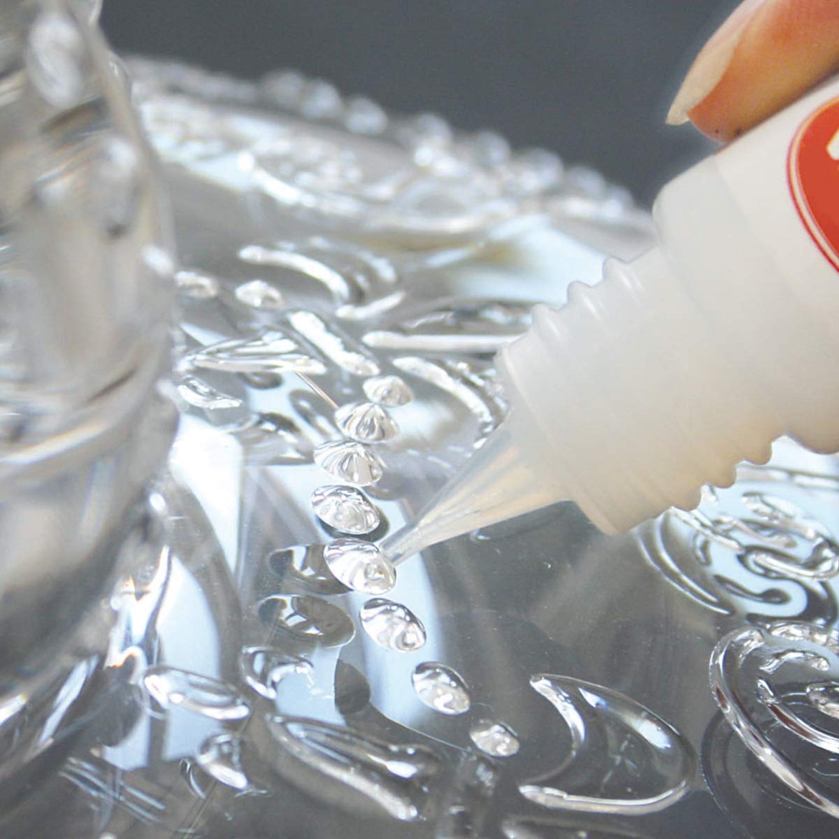 Viva Decor Glass Effect Gel 28ml, Crystal Clear
