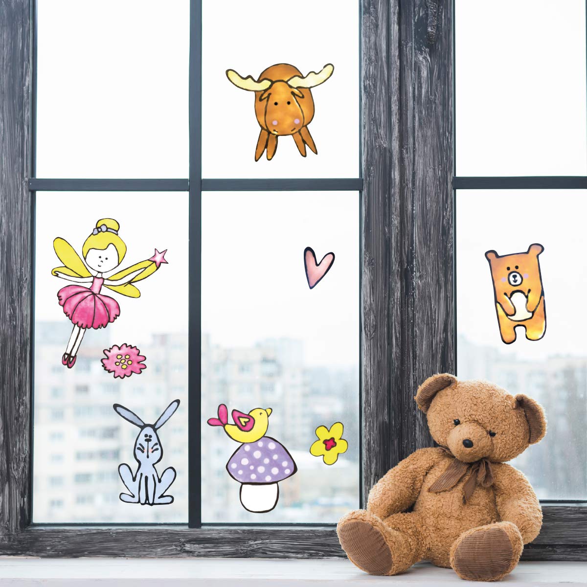 Viva Decor Window Colour (Skin, 90 ml) Window Paints for Removable Pictures and Stickers for Decoration, Mirrors, Tiles, Vases and Windows - Made in Germany