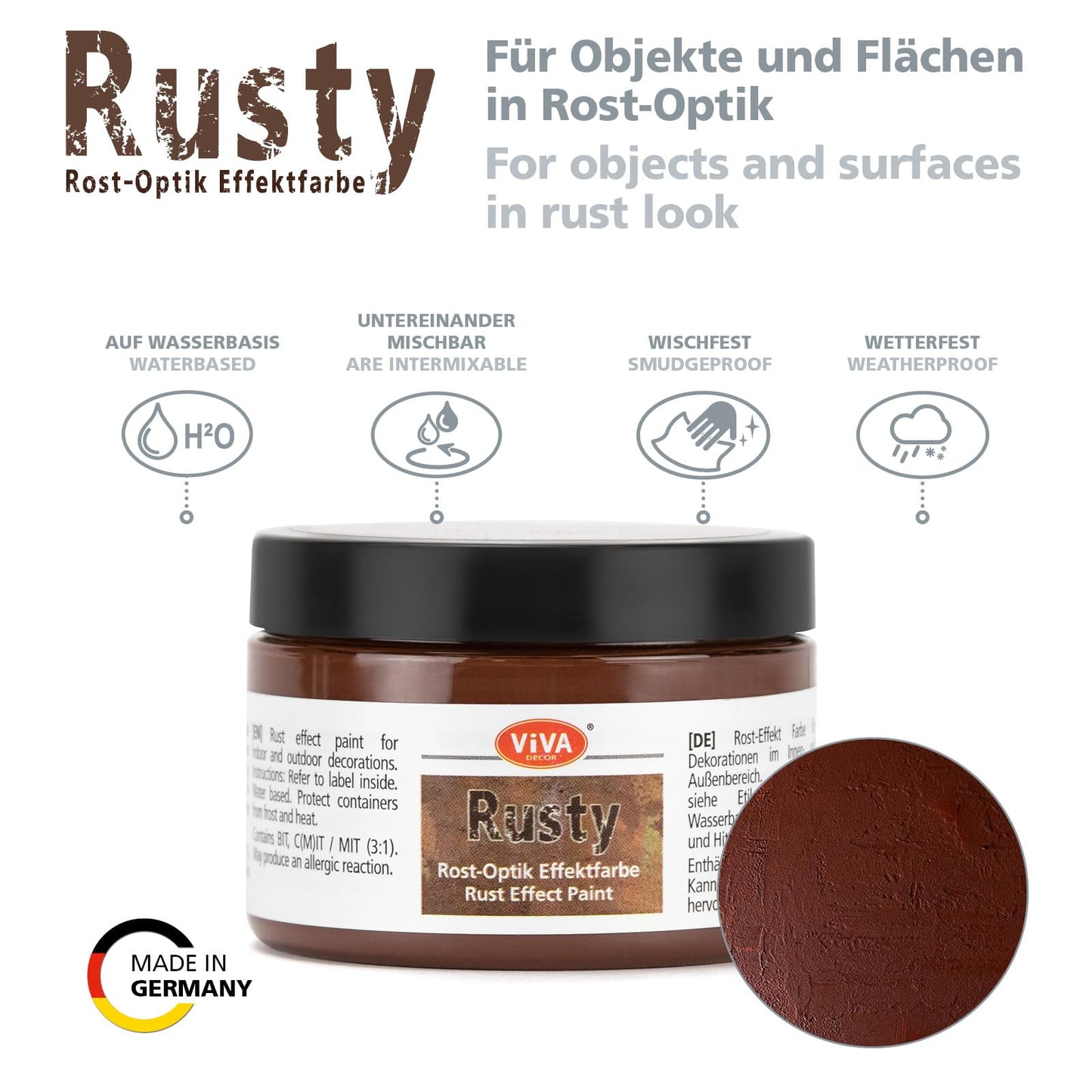 Viva Decor Rusty for Paper & More 5oz