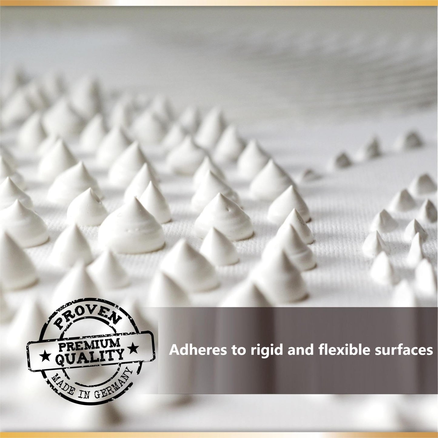 Viva Decor Textured Paste Premium Creamy (1000 g, White) Matte, Impasto Paste in Artist Quality, Colourable, Water-Based for Relief Surface Texture