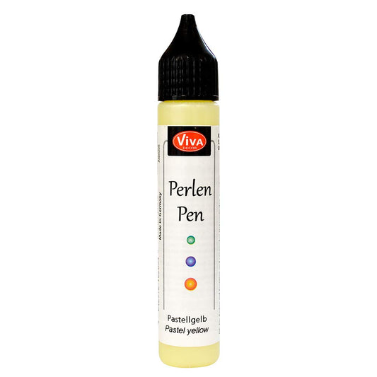 Viva Decor 25ml Pearl Pen, Yellow