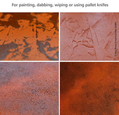 Viva Decor Rusty for Paper and More, 150ml, Rust Orange