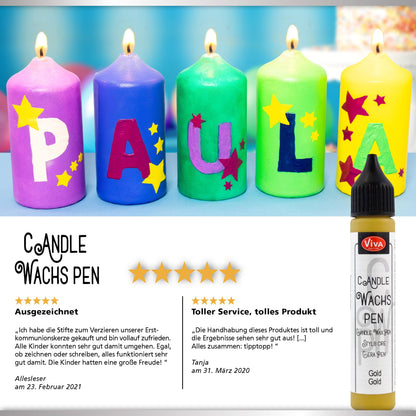 Viva Decor Candle Wax Pen 28ml- for Candle Art Decoration